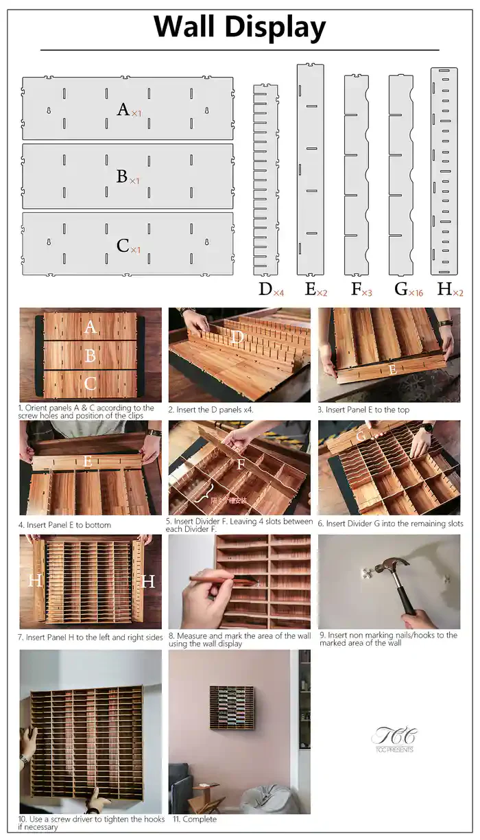 100 Deck Wooden Playing Card Display - Image 7