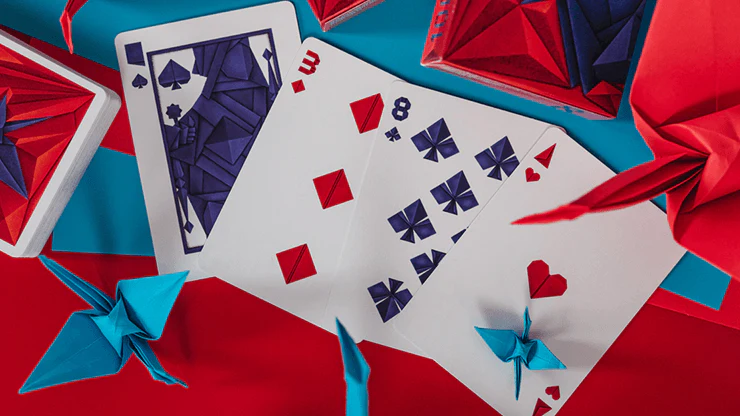 1000 Cranes Playing Cards USPCC - Image 3