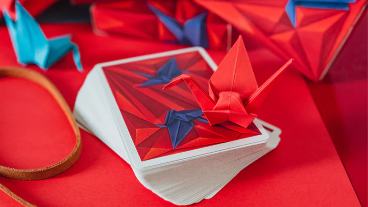 1000 Cranes Playing Cards USPCC - Image 6