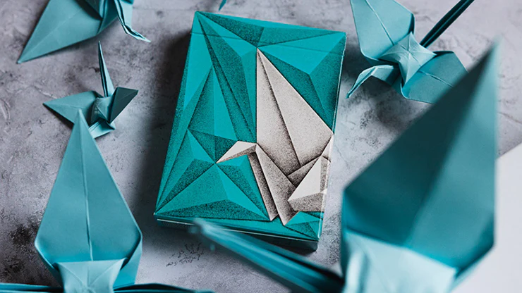 1000 Cranes v2 Playing Cards USPCC - Image 7
