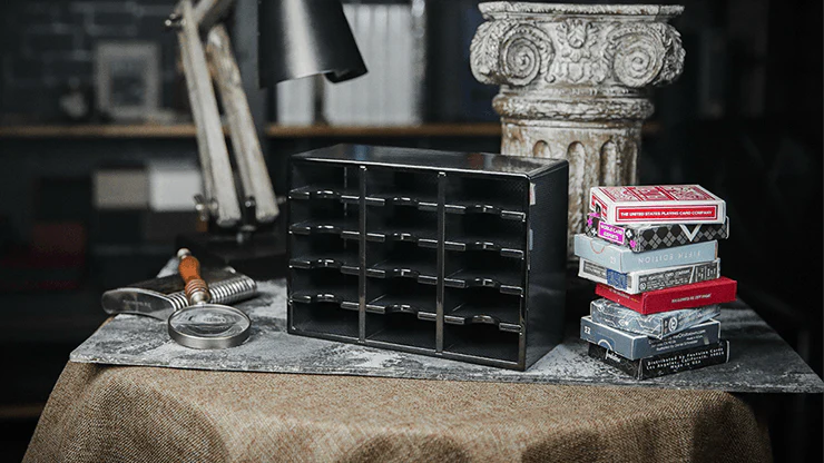 15 Deck Carbon Fiber Playing Cards Cabinet Display - Image 6