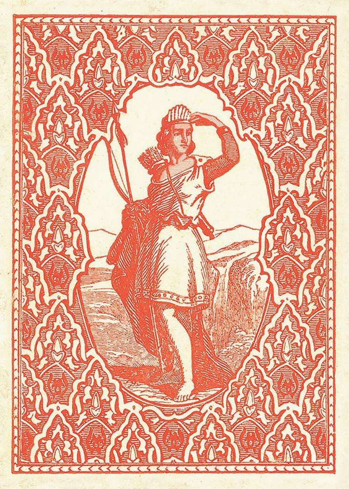 1858 Samuel Hart Reproduction Playing Cards USGS - Image 2