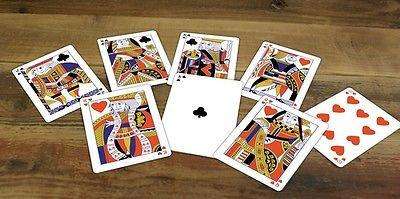 1864 Saladee's Replica Playing Cards Standard Deck Hart's Linen Eagle Deck - Image 6