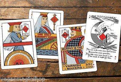 1883 Murphy Varnish Transformation Original Playing Cards Deck - Image 3
