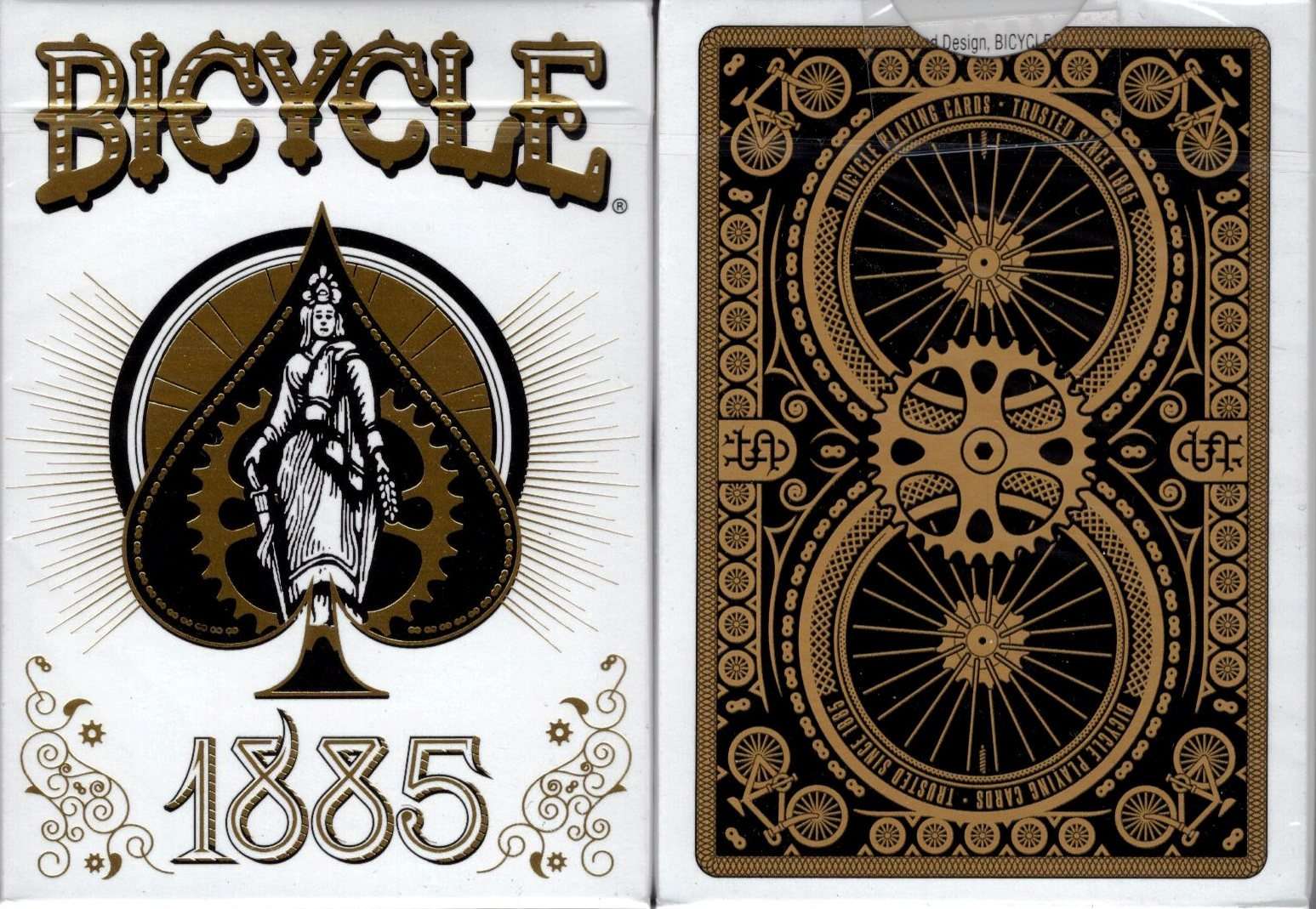 1885 Bicycle Playing Cards