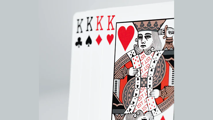 1st Black v4 Playing Cards USPCC - Image 4