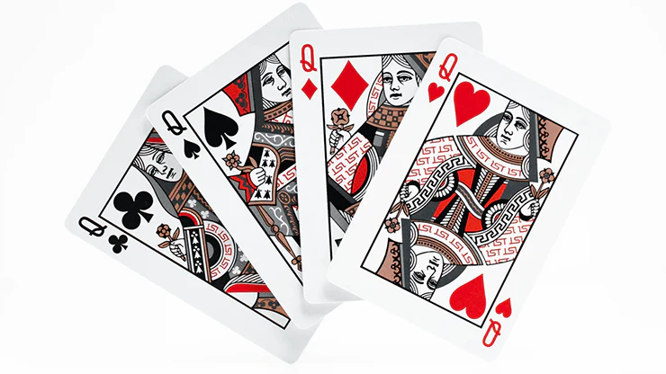 1st Black v4 Playing Cards USPCC - Image 7