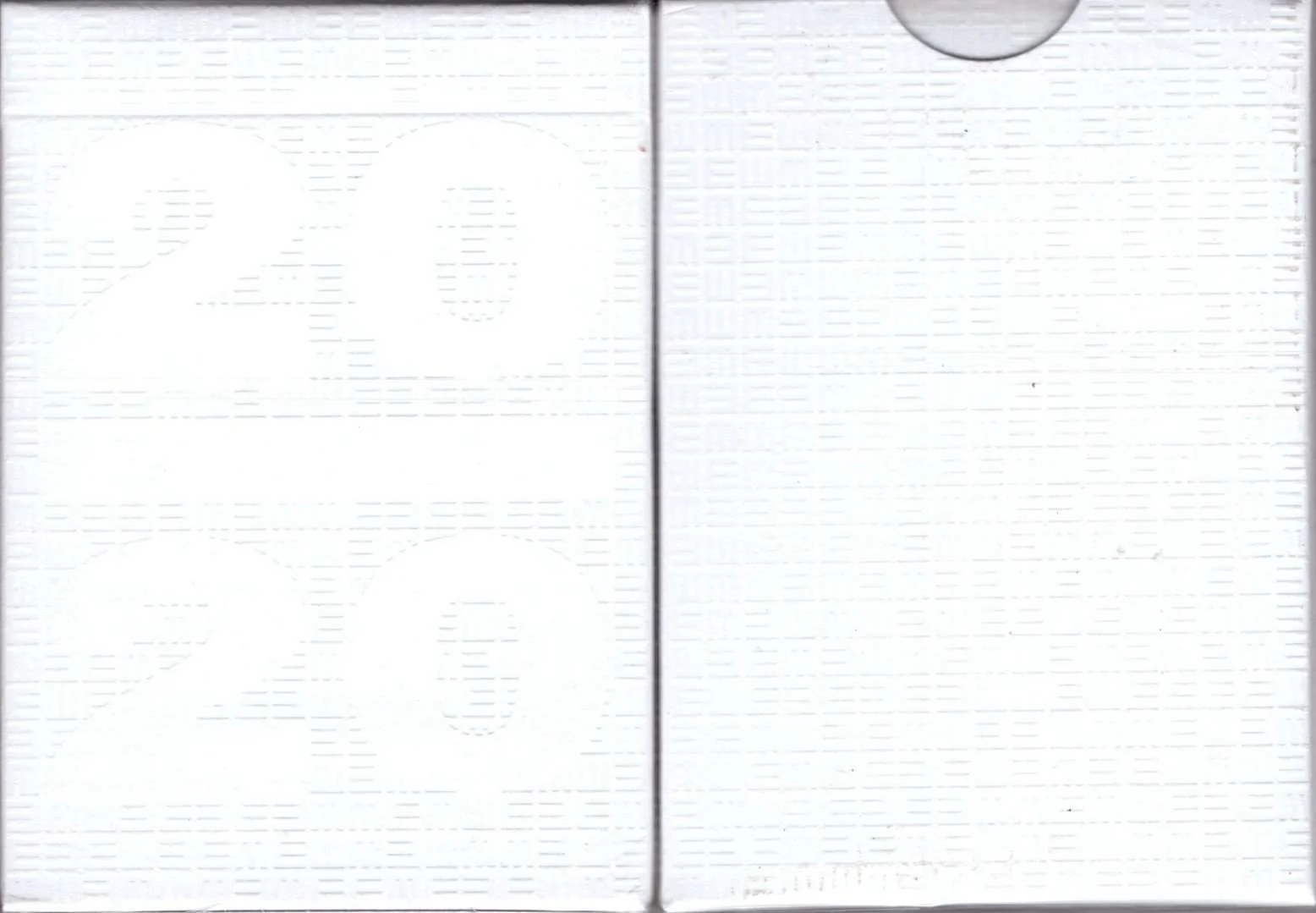 20/20 Standard Playing Cards USPCC