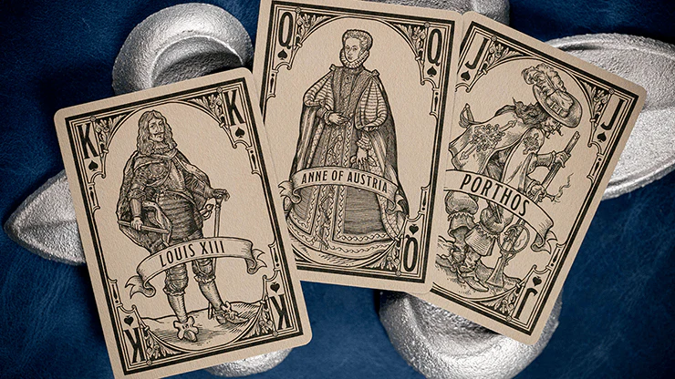 3 Musketeers Playing Cards by Kings Wild Project - Image 4