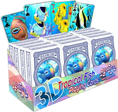 3D Playing Cards - Tropical Fish - Image 4