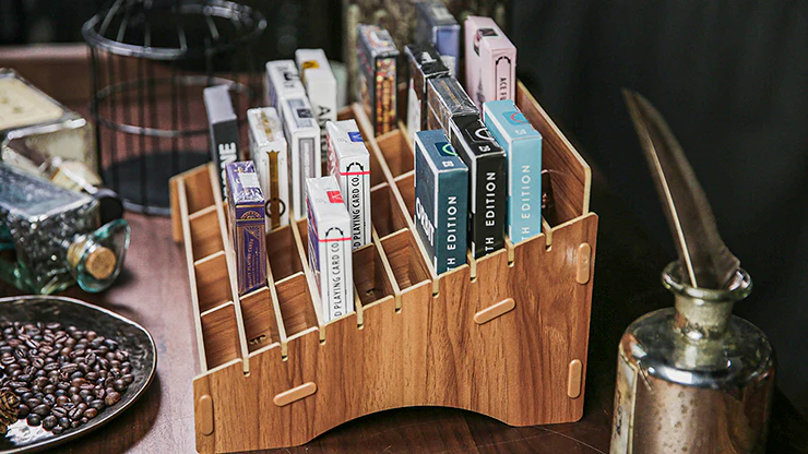40 Deck Wooden Playing Card Display - Image 5