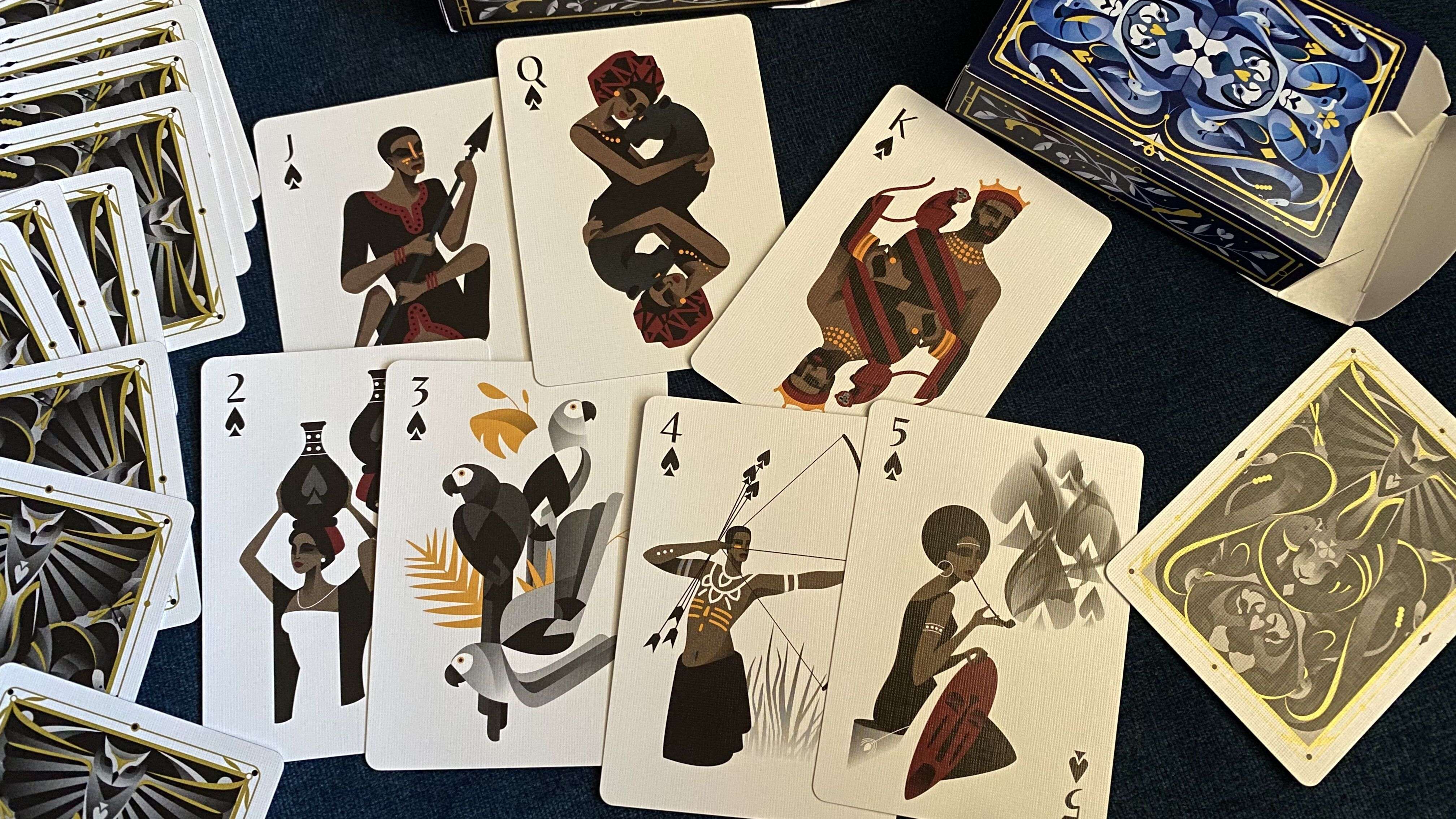 5th Kingdom Blue Playing Cards USPCC - Image 8