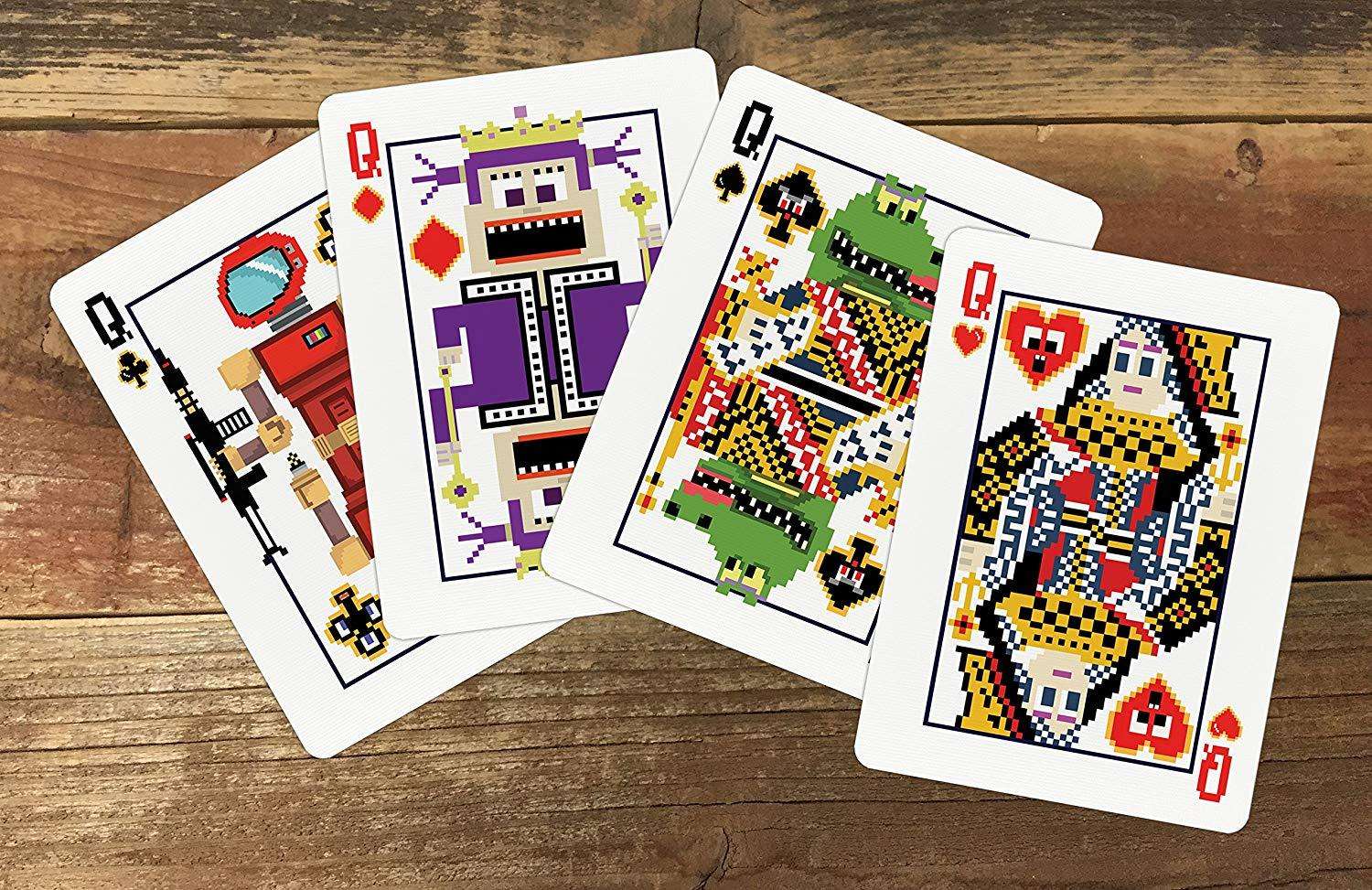 8-Bit Gold Playing Cards - Image 2