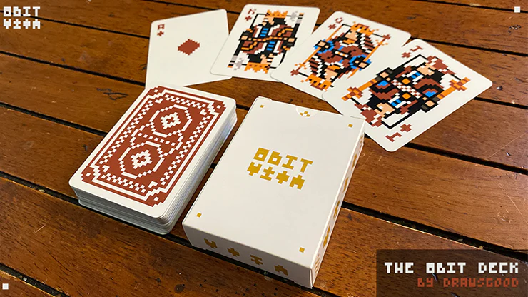 8 Bit Red Playing Cards USPCC - Image 2