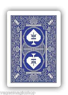 8-Bit Traditional Blue Pixelated Bicycle Playing Cards Deck - Image 10