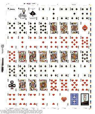 8-Bit Traditional Blue Pixelated Bicycle Playing Cards Deck - Image 3