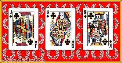 8-Bit Traditional Red Pixelated Bicycle Playing Cards Deck - Image 7