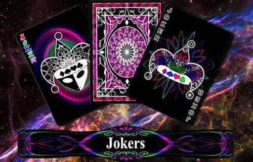 A-GLO Bicycle Playing Cards - Blue & Red - Image 5