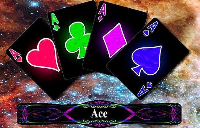 A-GLO Bicycle Playing Cards - Blue & Red - Image 9