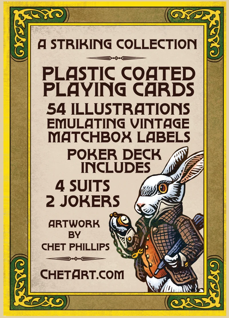 A Striking Collection: Matchbox Label Playing Cards - Image 5