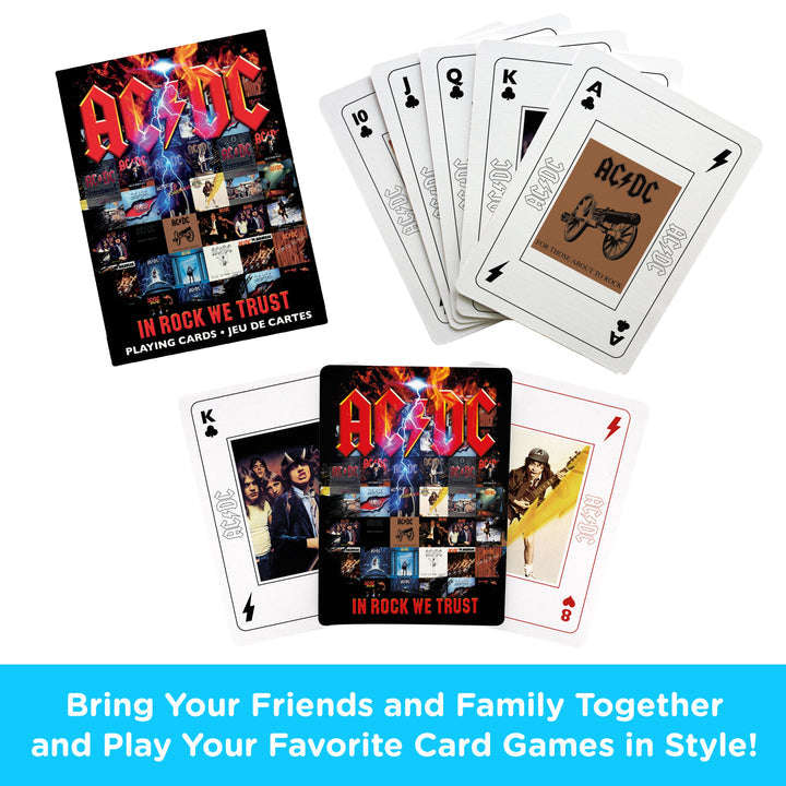 AC/DC In Rock We Trust Playing Cards Aquarius - Image 6