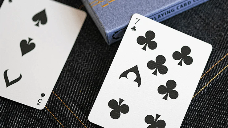 Ace Fulton's Cowboy Denim Playing Cards USPCC - Image 2