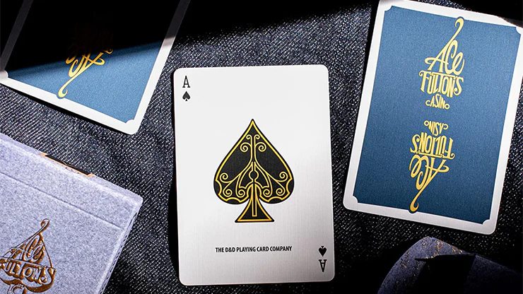 Ace Fulton's Cowboy Denim Playing Cards USPCC - Image 3