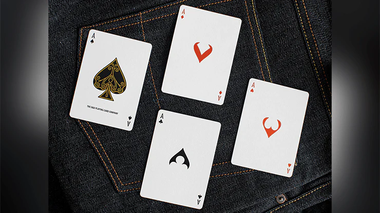 Ace Fulton's Cowboy Denim Playing Cards USPCC - Image 4