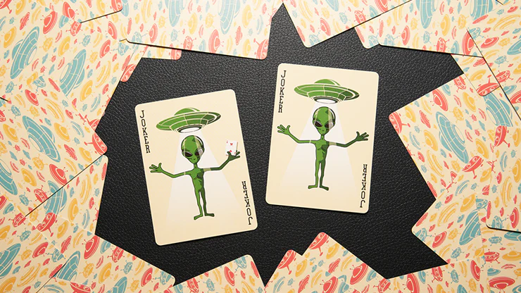 Ace Invaders Playing Cards USPCC - Image 3