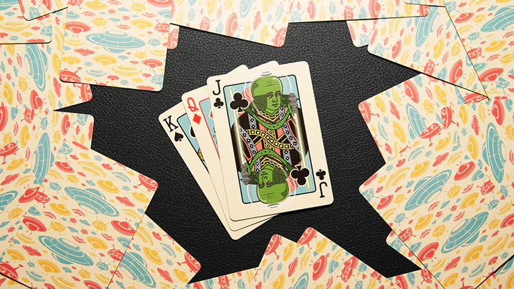 Ace Invaders Playing Cards USPCC - Image 4