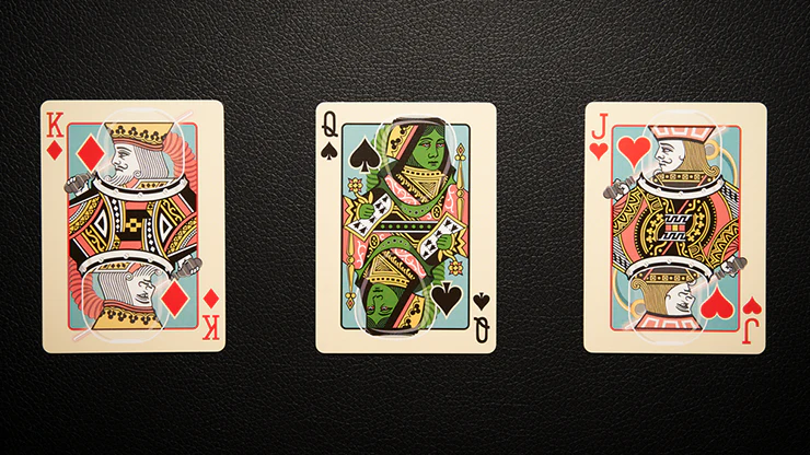 Ace Invaders Playing Cards USPCC - Image 6