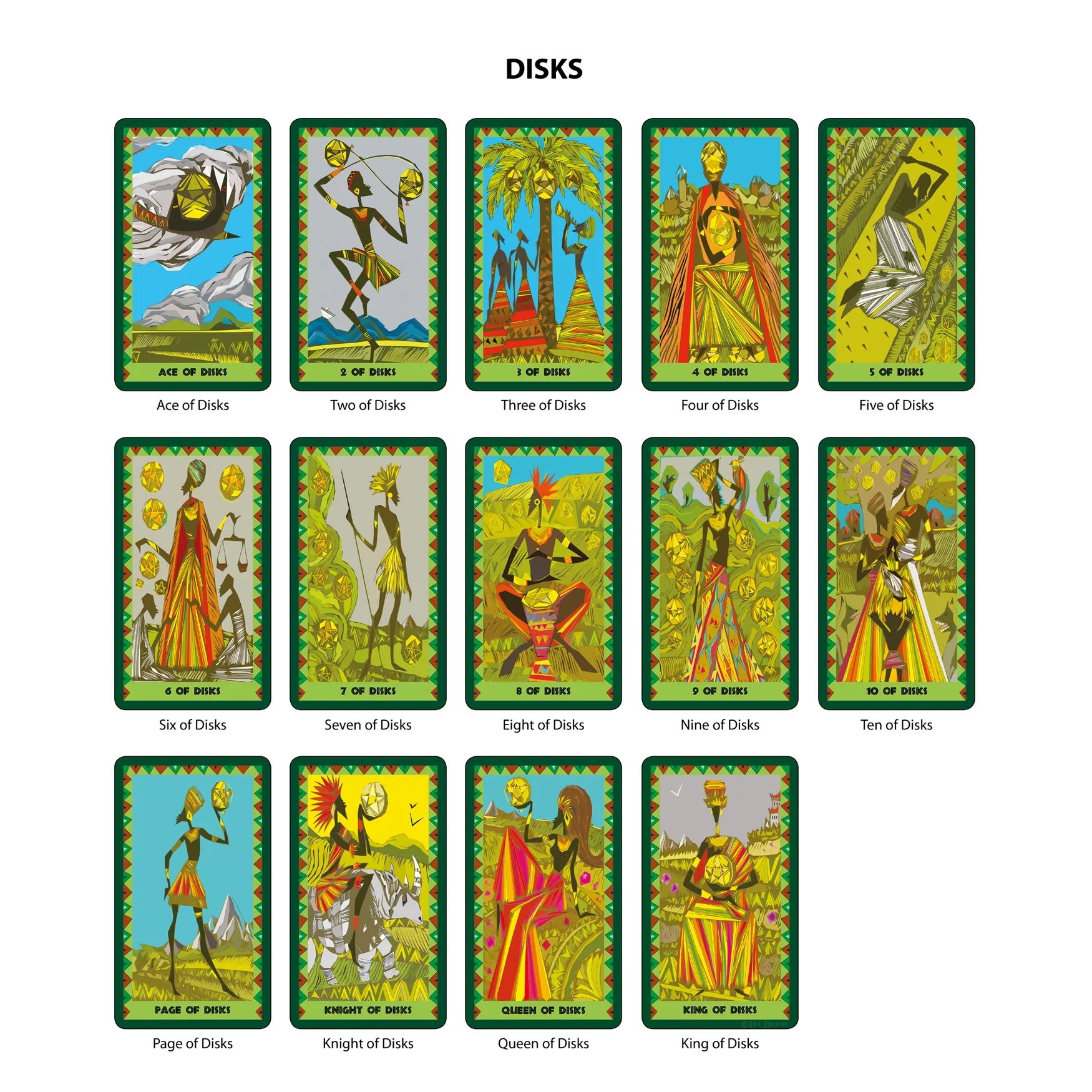 African Tarot Deck Da Brigh - Image 11