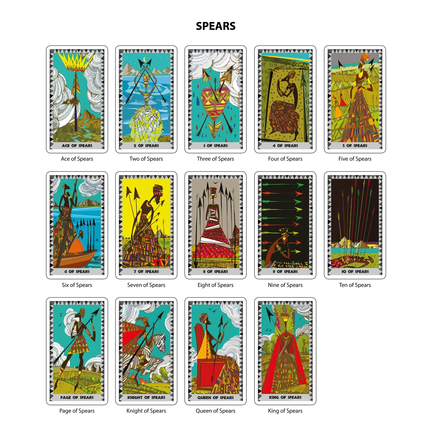 African Tarot Deck Da Brigh - Image 12