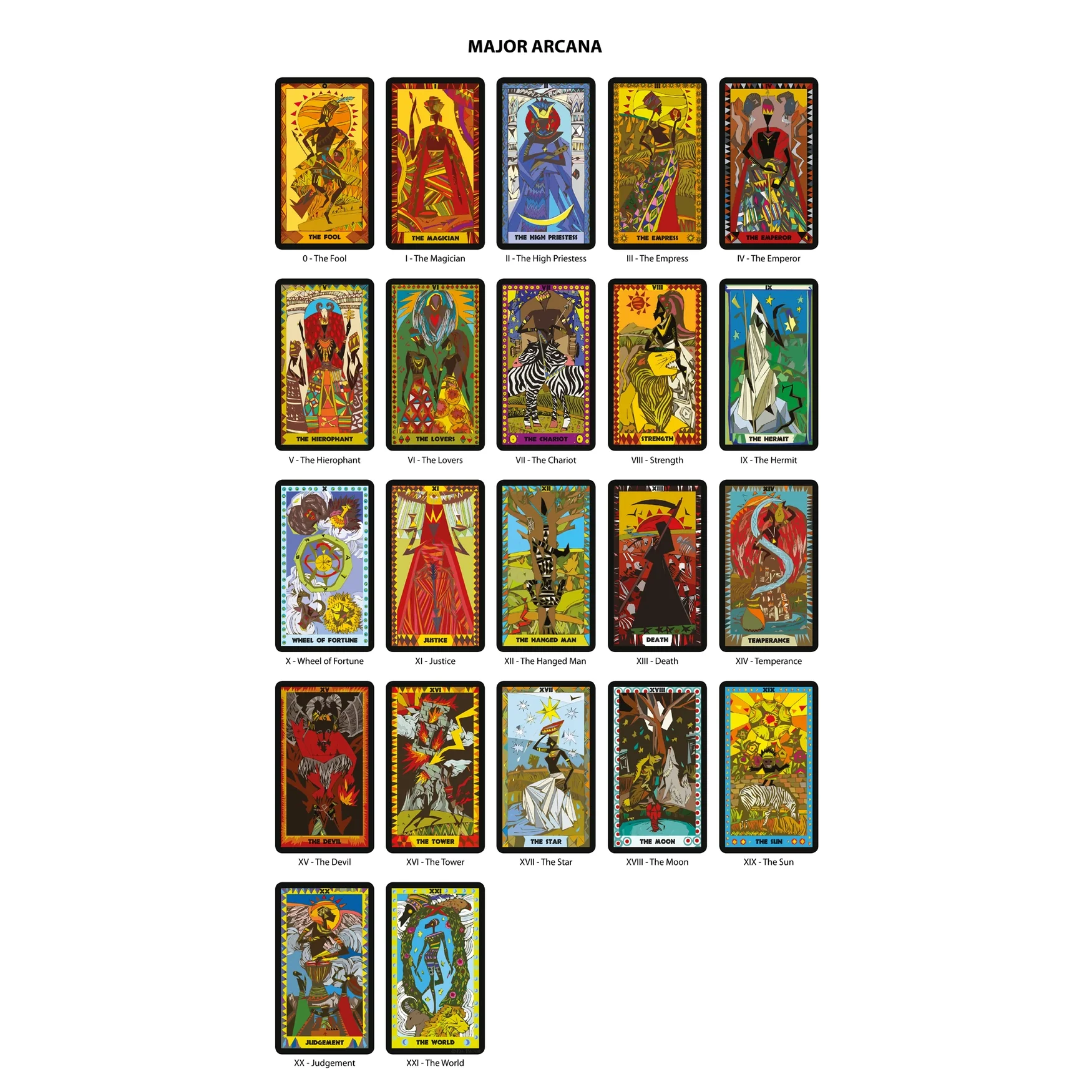 African Tarot Deck Da Brigh - Image 9