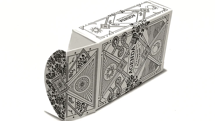 Agenda 2 Deck Set Mini Black & White Playing Cards - Image 9