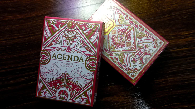 Agenda Premium Red Playing Cards - Image 4
