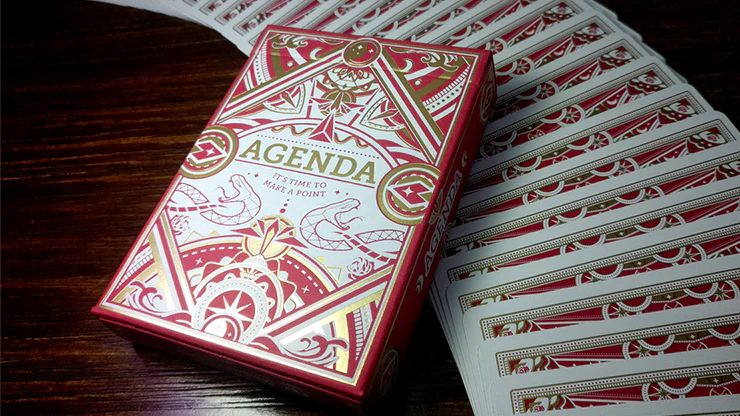Agenda Premium Red Playing Cards - Image 5