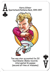 Alabama Football Heroes Playing Cards - Image 3