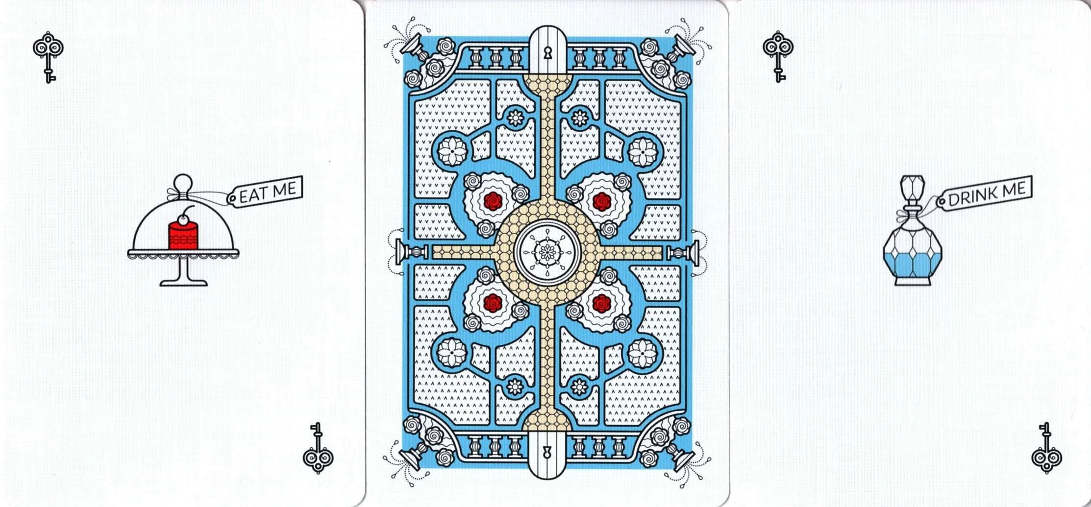 Alice in Wonderland Playing Cards USPCC - Image 2