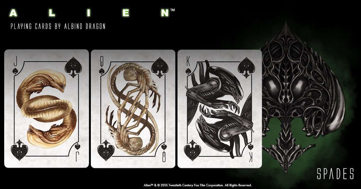 Alien Movie Playing Cards USPCC - Image 4
