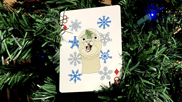 Alpaca Christmas Playing Cards MPC - Image 4
