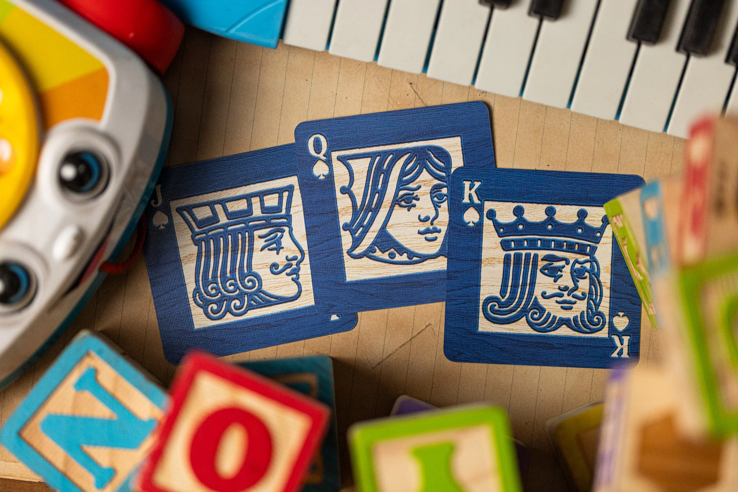 Alphabet Red Block Playing Cards by Kings Wild Project - Image 11