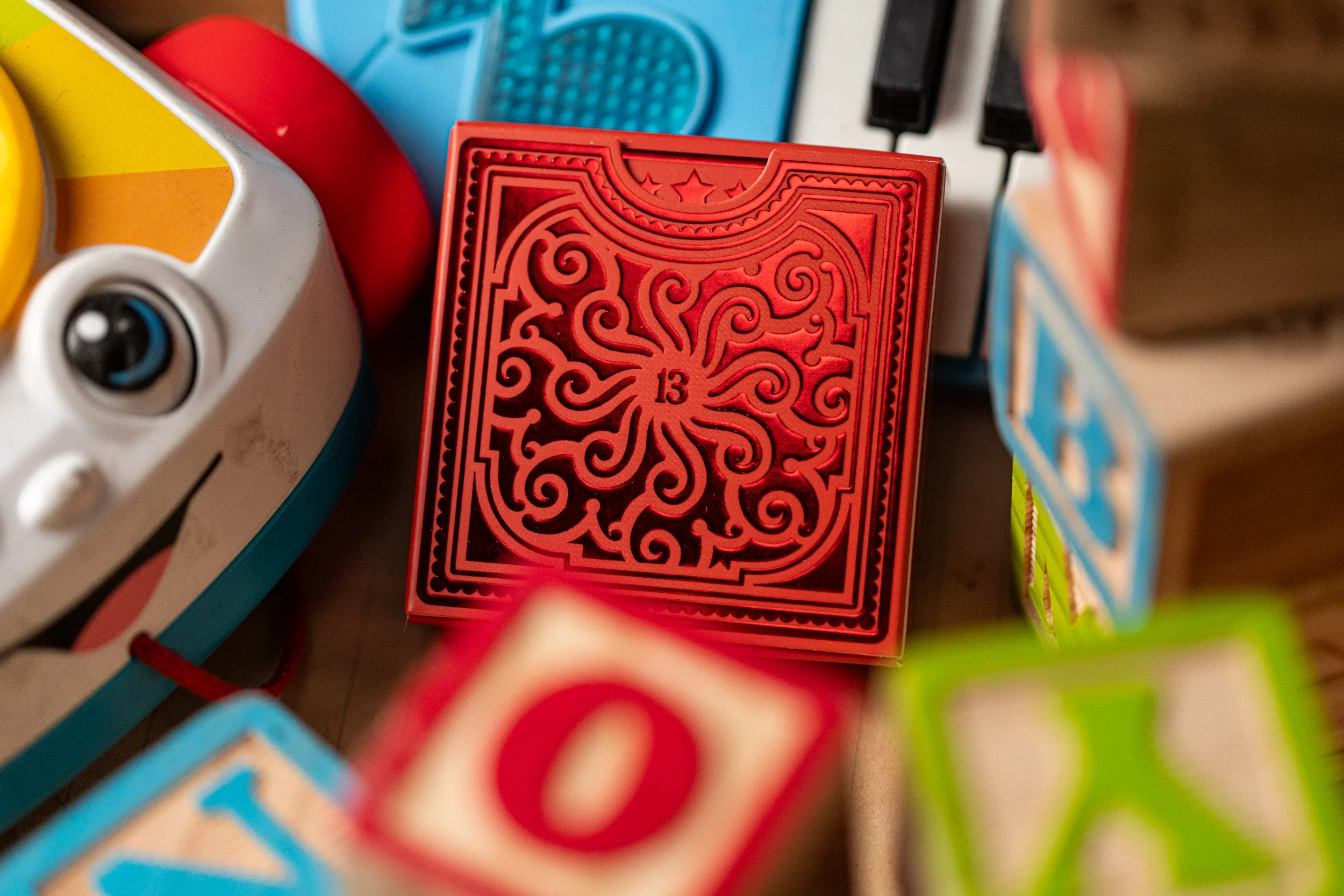 Alphabet Red Block Playing Cards by Kings Wild Project - Image 4