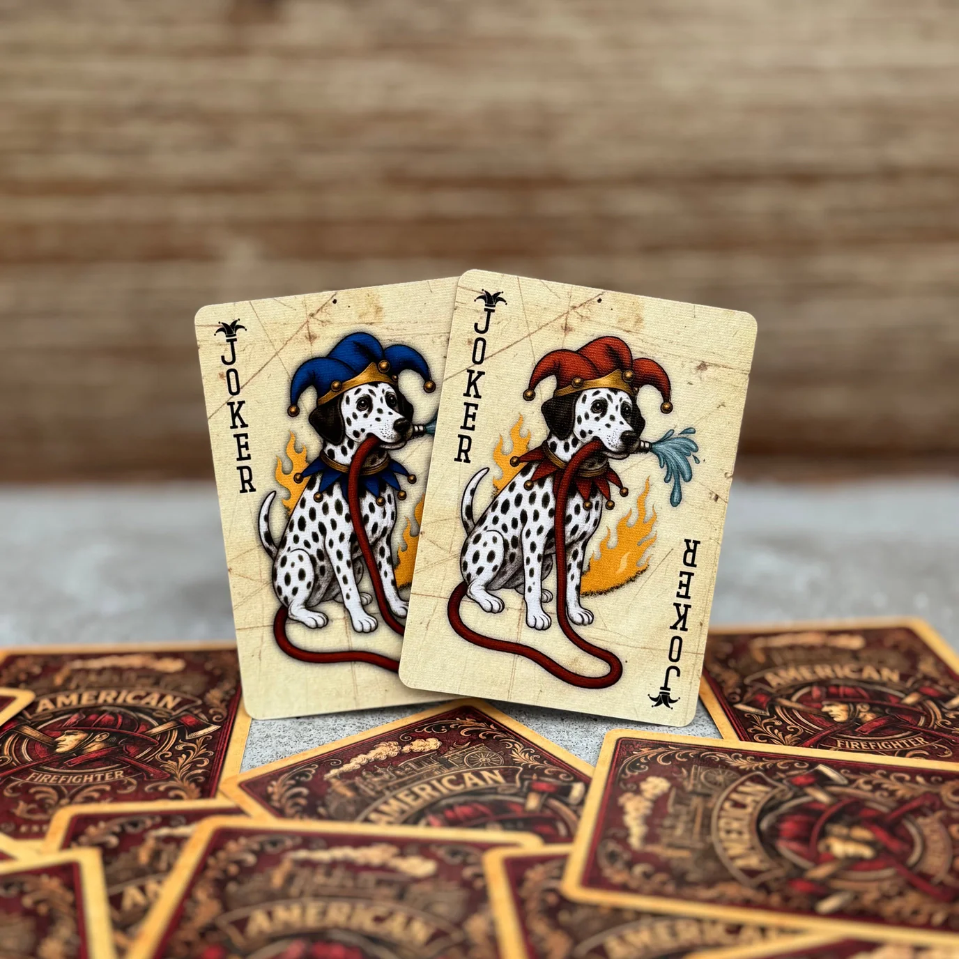 American Firefighter Playing Cards - Image 3