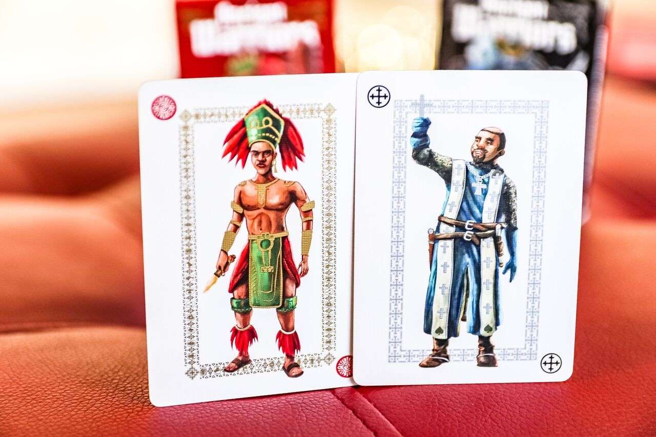 Ancient Warriors Playing Cards USPCC - Image 10