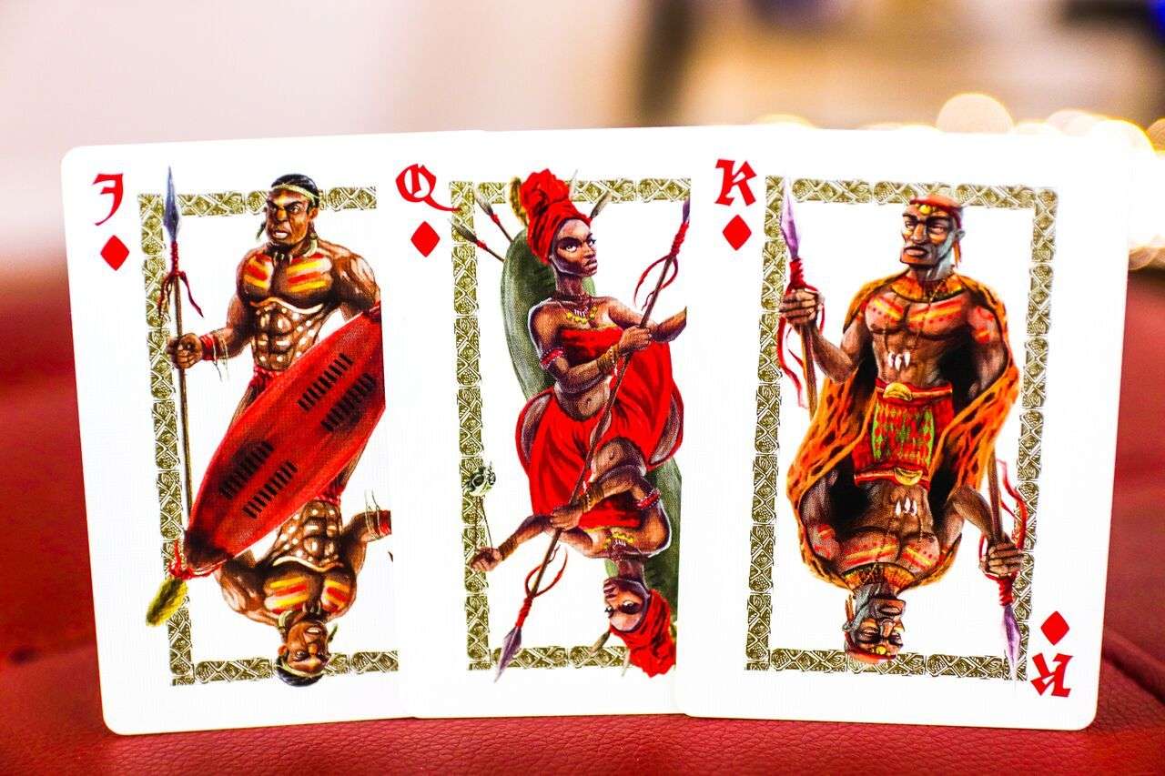 Ancient Warriors Playing Cards USPCC - Image 5