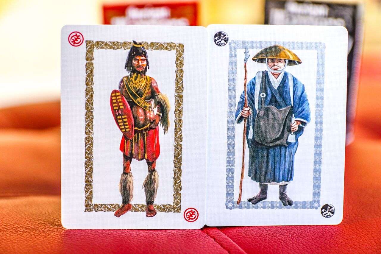 Ancient Warriors Playing Cards USPCC - Image 9