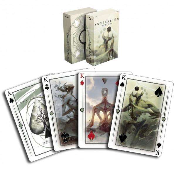 Angelarium - The Tree of Life Playing Cards  USPCC - Image 3
