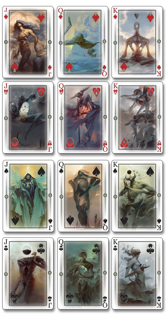 Angelarium - The Tree of Life Playing Cards  USPCC - Image 4