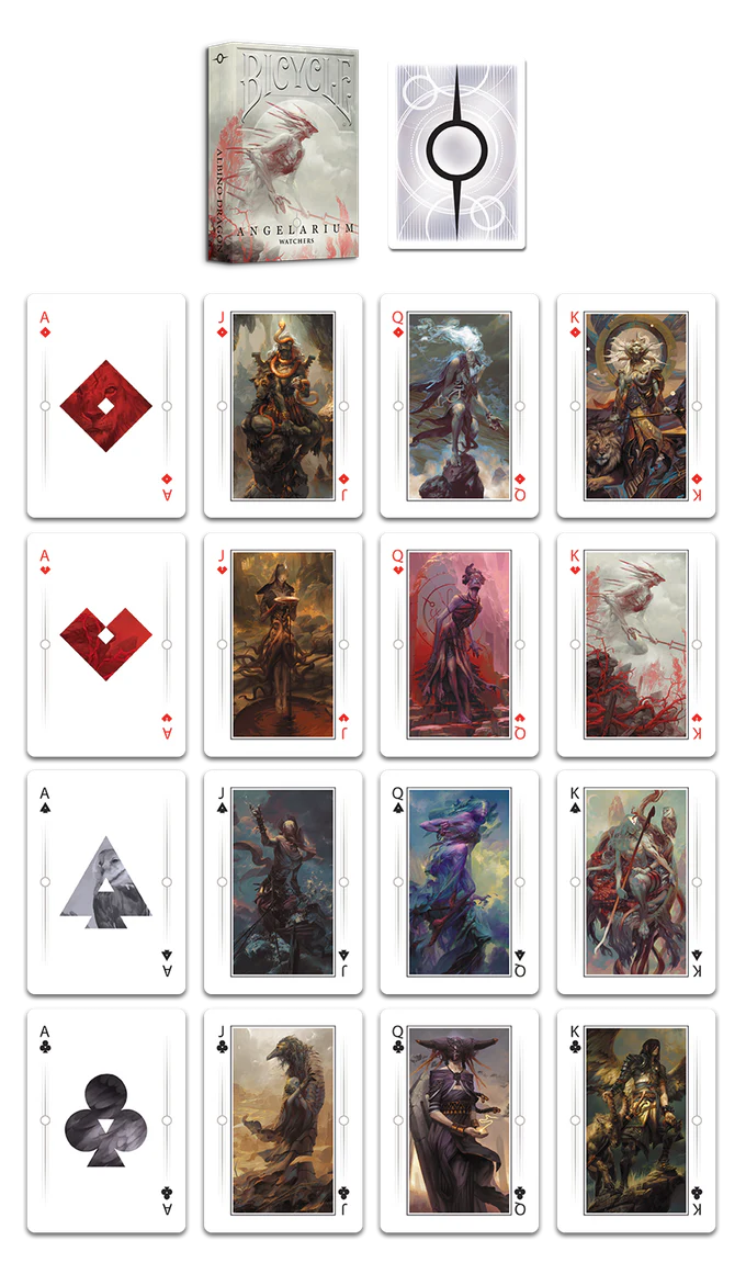 Angelarium Trilogy Bicycle Playing Cards - Image 2